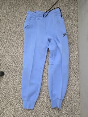 Nike Light Blue Kids Jogger Sweatpants